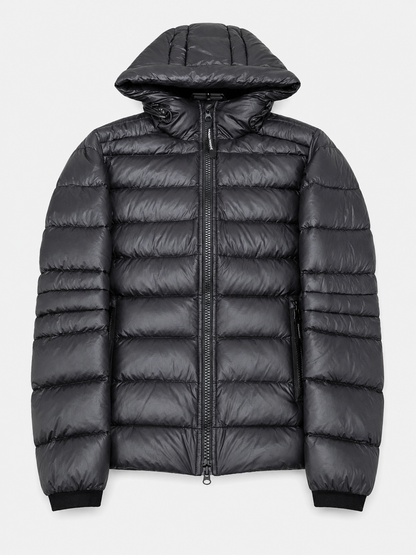 Hooded Stand Collar Down Jacket