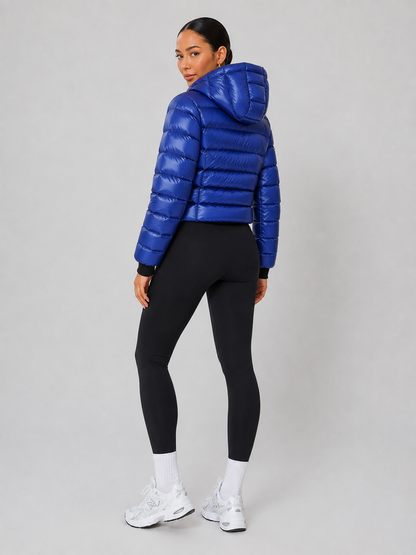 Hooded Stand Collar Down Jacket