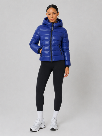 Hooded Stand Collar Down Jacket