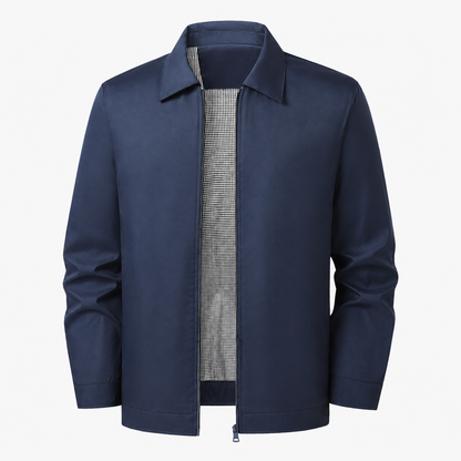 Men’s Fitted Lapel Windproof Jacket