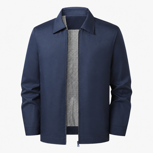 Men’s Fitted Lapel Windproof Jacket