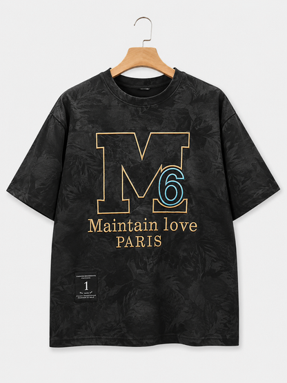 Cartoon Print Slim Fit T-Shirt