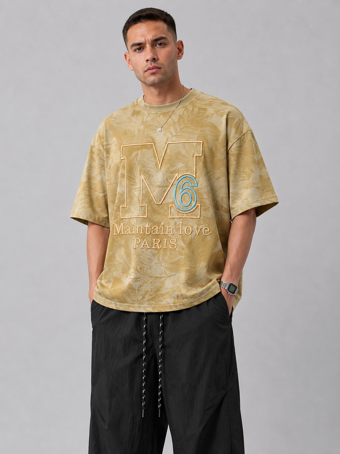 Cartoon Print Slim Fit T-Shirt