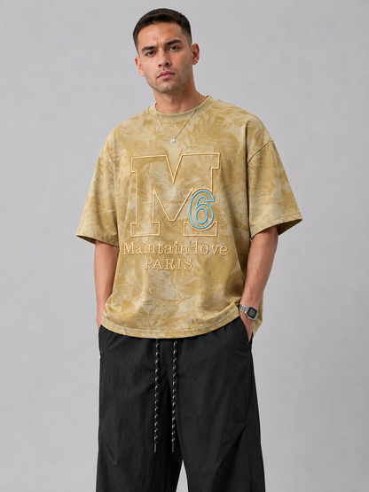 Cartoon Print Slim Fit T-Shirt
