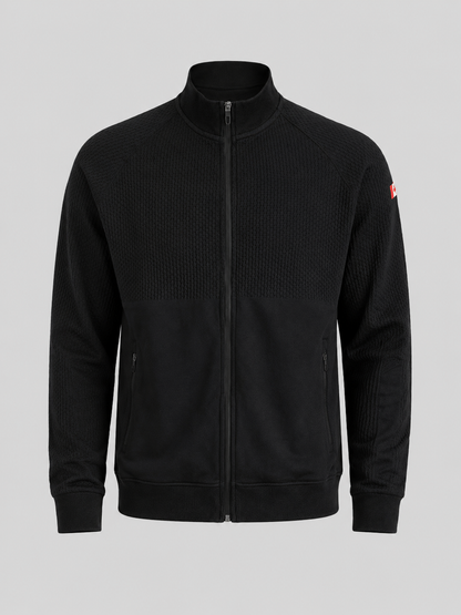 Slim Fit Stand Collar Sports Jacket