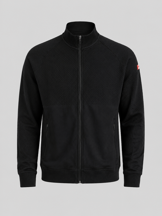 Slim Fit Stand Collar Sports Jacket