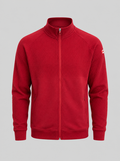 Slim Fit Stand Collar Sports Jacket