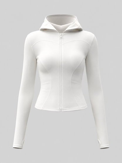 Women’s Stretch Hooded Sports Jacket