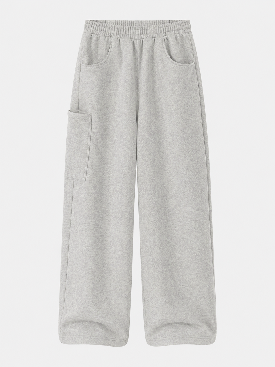 Loose Straight-Leg Cotton Casual Pants