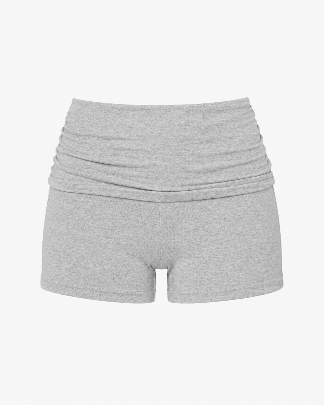 Women’s High-Waist Stretch Cotton Bermuda Shorts