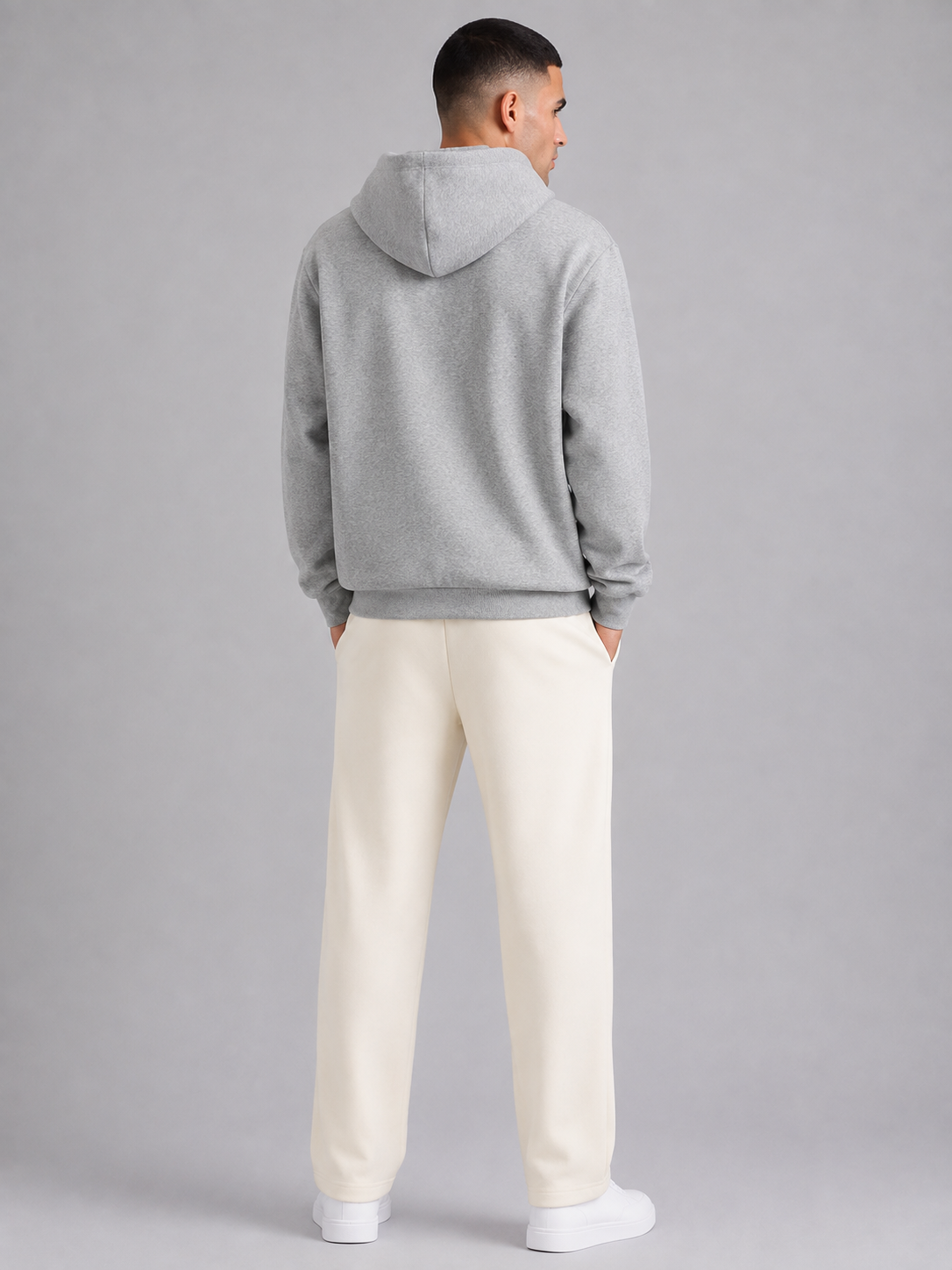 Color-Block Hooded Casual Jacket