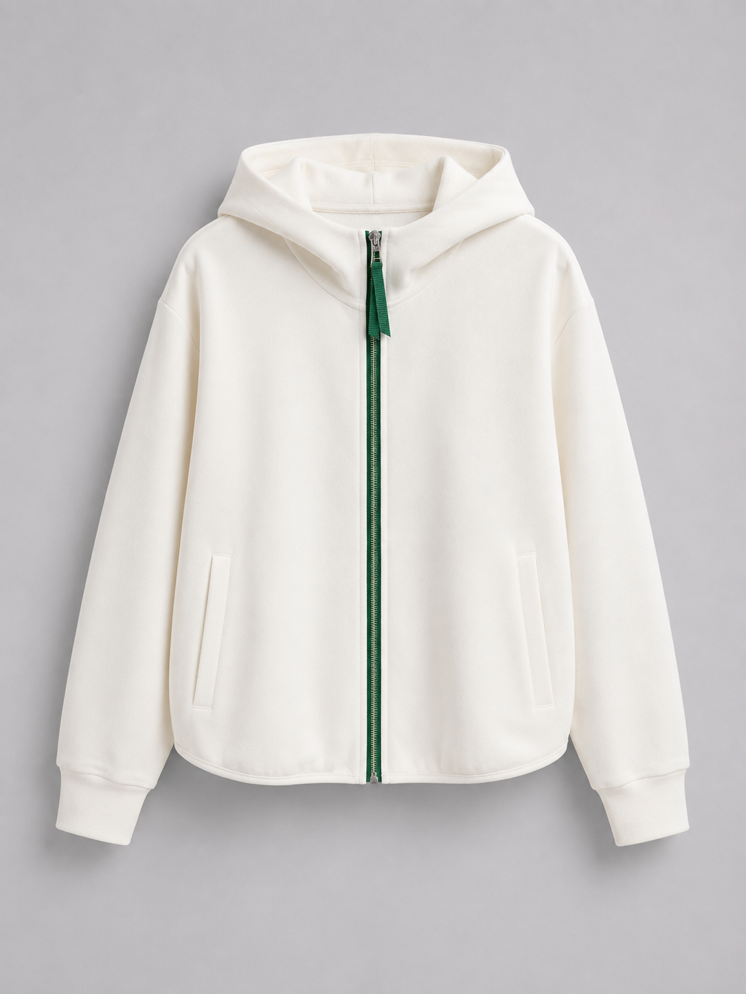 Color-Block Hooded Casual Jacket
