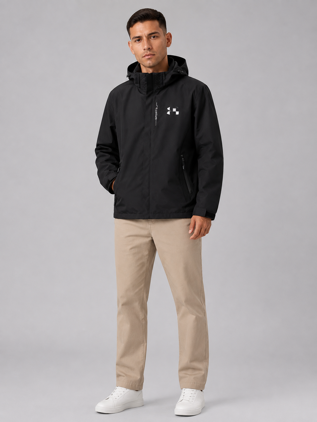 Men’s Waterproof 3-in-1 Hooded Outdoor Jacket