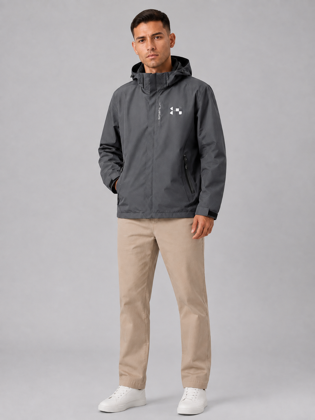 Men’s Waterproof 3-in-1 Hooded Outdoor Jacket