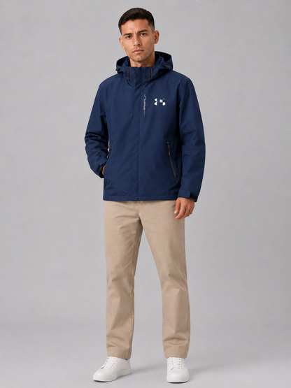 Men’s Waterproof 3-in-1 Hooded Outdoor Jacket
