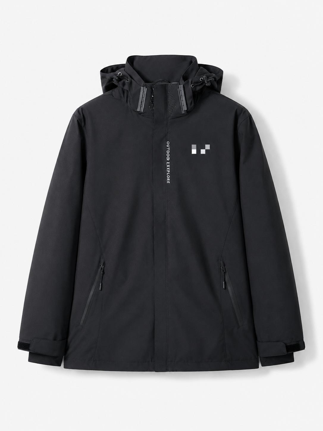 Men’s Waterproof 3-in-1 Hooded Outdoor Jacket
