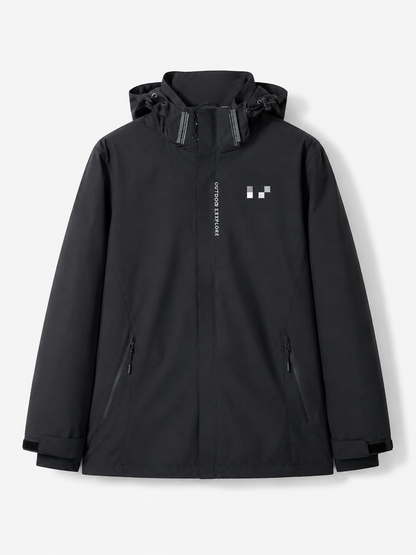 Men’s Waterproof 3-in-1 Hooded Outdoor Jacket