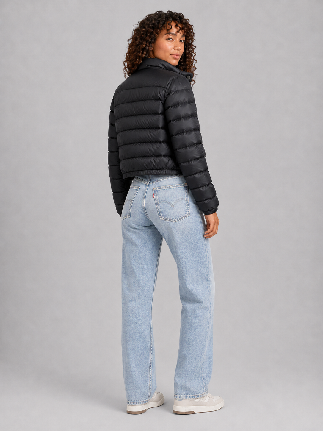 Unisex Lightweight Stand Collar Down Jacket
