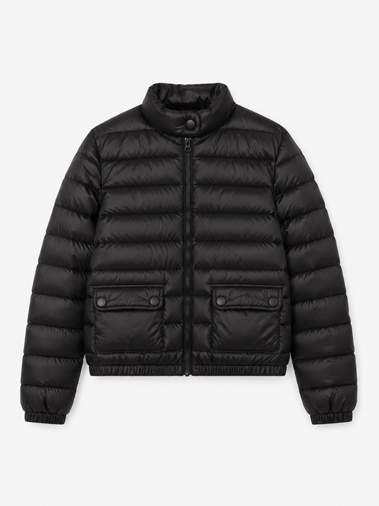 Unisex Lightweight Stand Collar Down Jacket