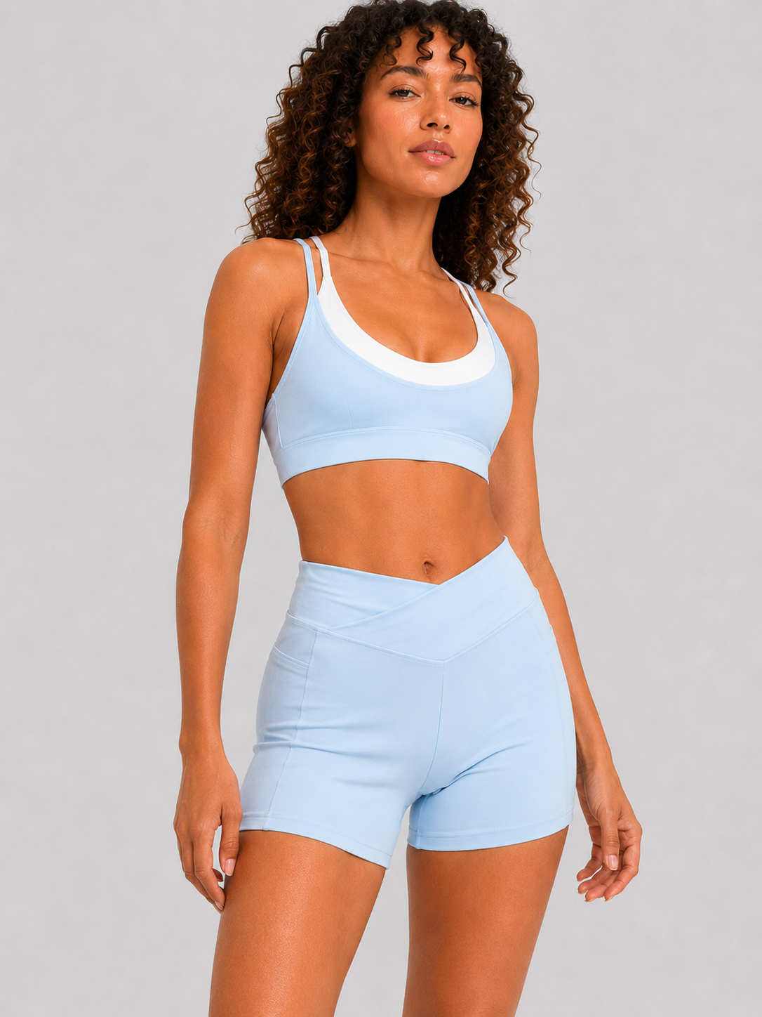 Women’s Sleeveless Cropped Pants Set