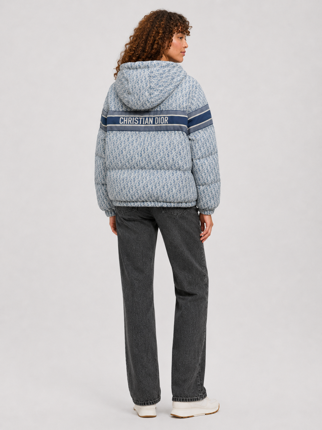 Women’s Contrast Stand Collar Padded Jacket