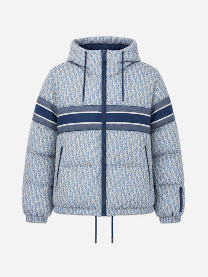 Women’s Contrast Stand Collar Padded Jacket