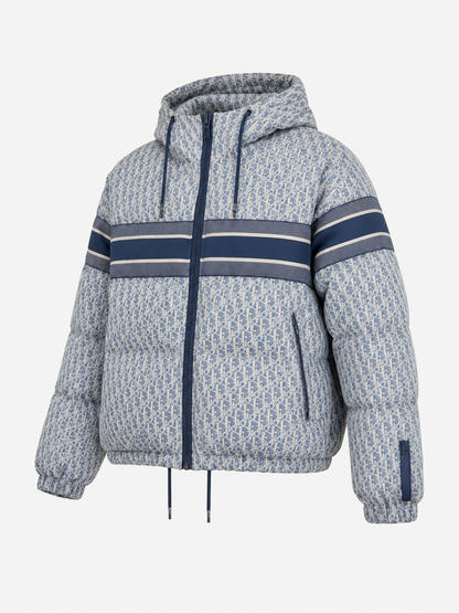 Women’s Contrast Stand Collar Padded Jacket