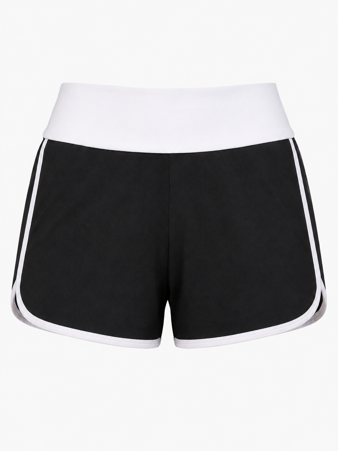 Women’s Breathable Striped Fitness Shorts