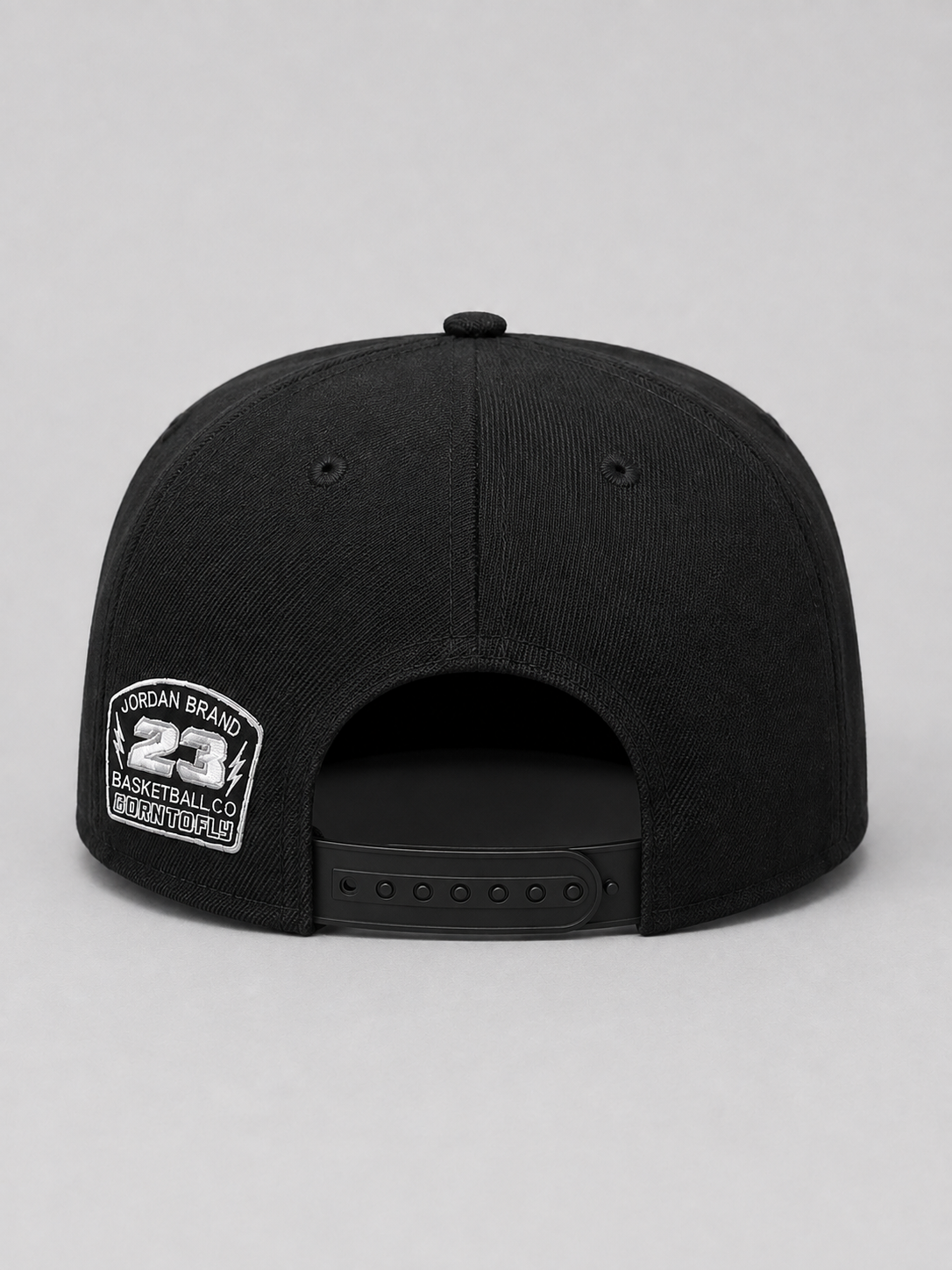 Jordan Big Boys' Youth Retro Jumpman Snapback Hat Black