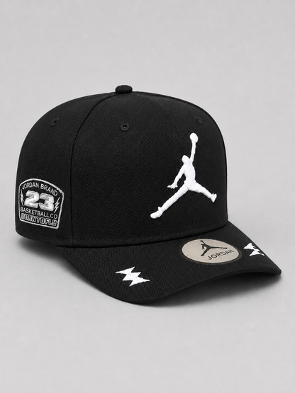 Jordan Big Boys' Youth Retro Jumpman Snapback Hat Black