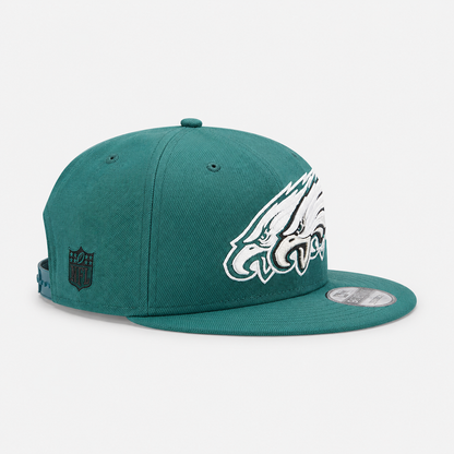 Era Philadelphia Eagles Double-Logo 9FIFTY Snapback Hat