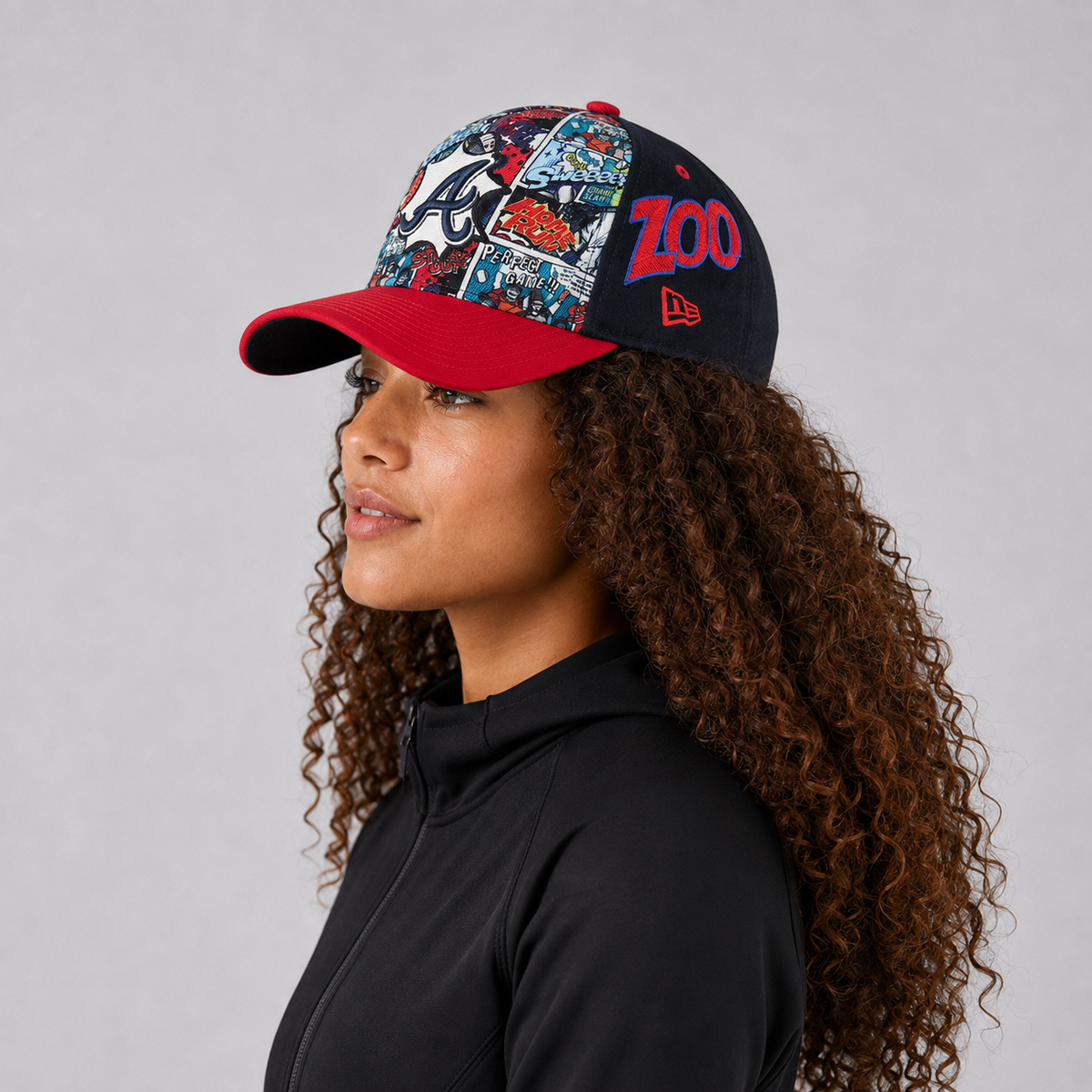 Atlanta Braves - Era Navy/Red MLB Diamond Hero Edition A-Frame 9FORTY Hat