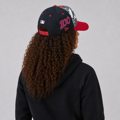 Atlanta Braves - Era Navy/Red MLB Diamond Hero Edition A-Frame 9FORTY Hat