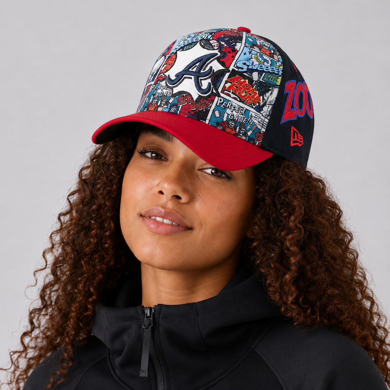 Atlanta Braves - Era Navy/Red MLB Diamond Hero Edition A-Frame 9FORTY Hat