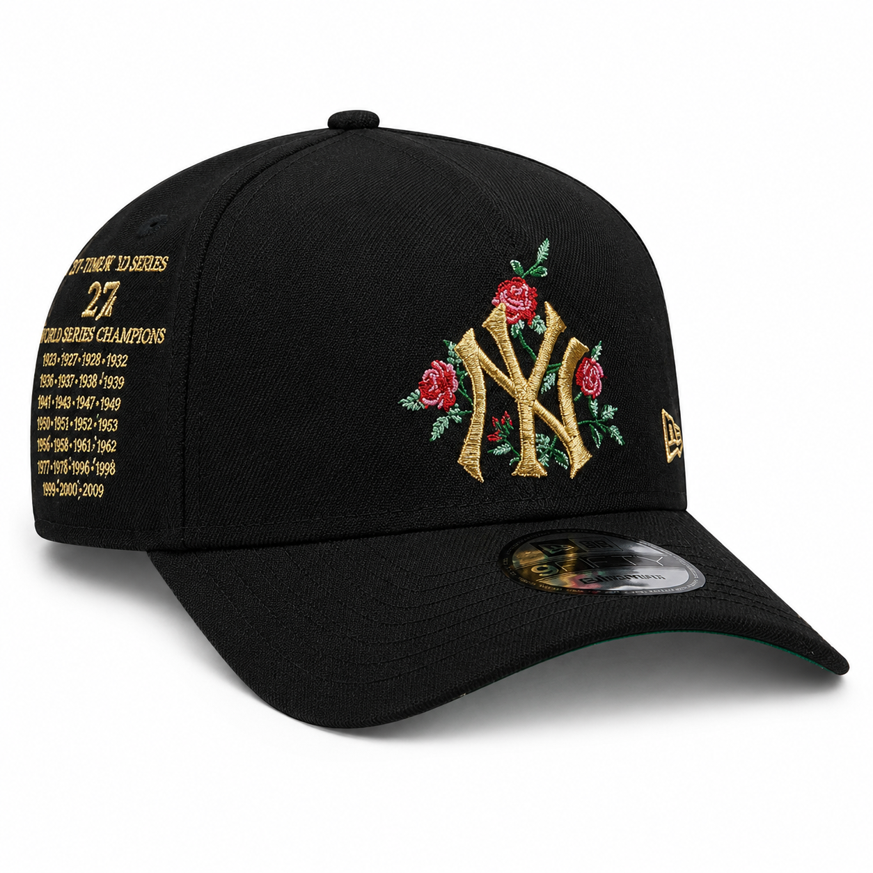 Era New York Yankees 27x World Series Champions 9Forty A Frame Snapback Cap