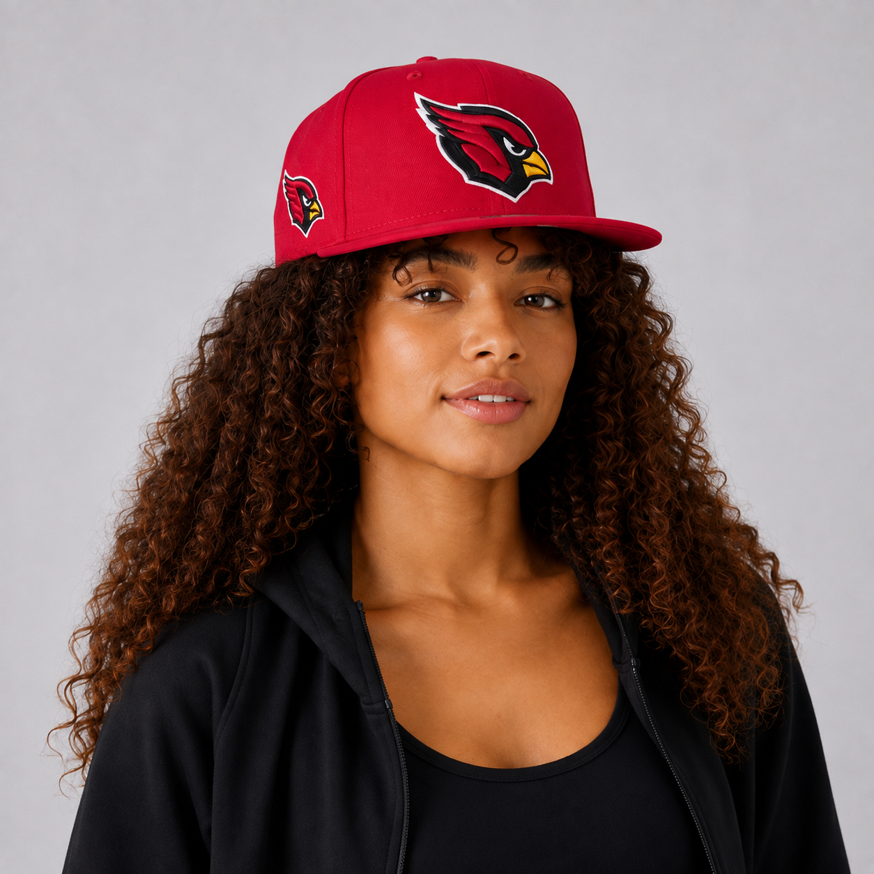 Arizona Cardinals New Era Cardinal Logo Strike 9FIFTY Snapback Hat