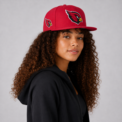 Arizona Cardinals New Era Cardinal Logo Strike 9FIFTY Snapback Hat