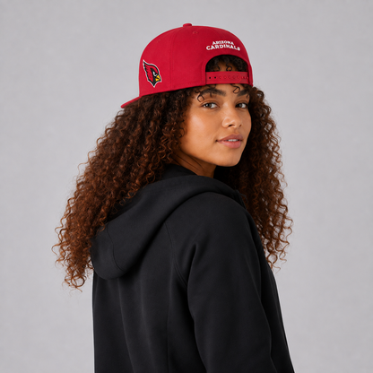 Arizona Cardinals New Era Cardinal Logo Strike 9FIFTY Snapback Hat