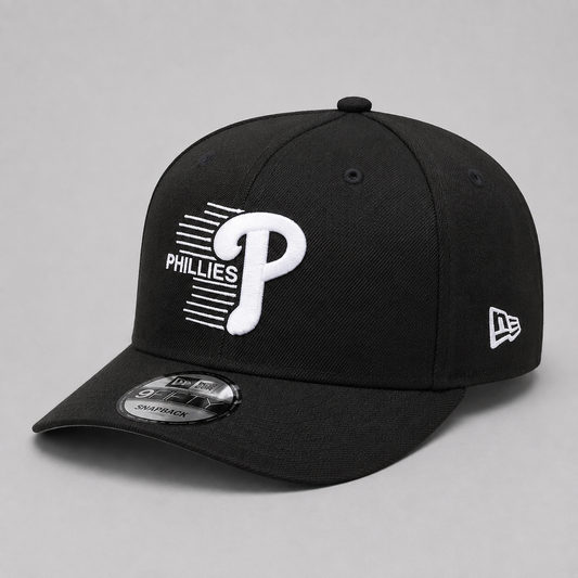 Casquette snapback - Era 9FIFTY Motion A-Frame Philadelphia Phillies noire