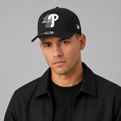 Casquette snapback - Era 9FIFTY Motion A-Frame Philadelphia Phillies noire