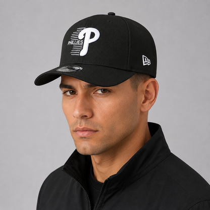 Casquette snapback - Era 9FIFTY Motion A-Frame Philadelphia Phillies noire