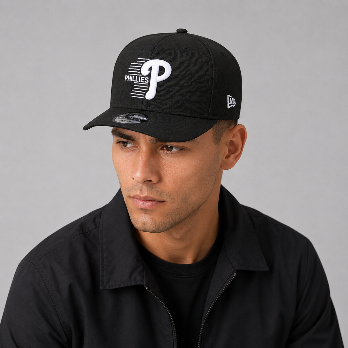 Casquette snapback - Era 9FIFTY Motion A-Frame Philadelphia Phillies noire