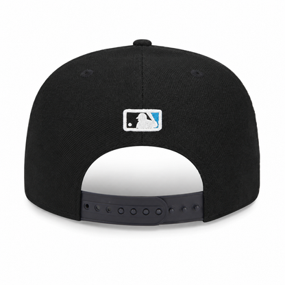 Miami Marlins- Era Black Logo Strike 9FIFTY Snapback Hat