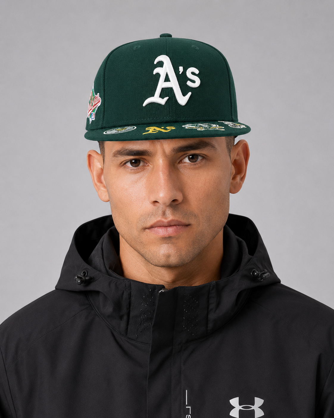 Era Oakland Athletics World Series Multi-Patch 59FIFTY Fitted Hat