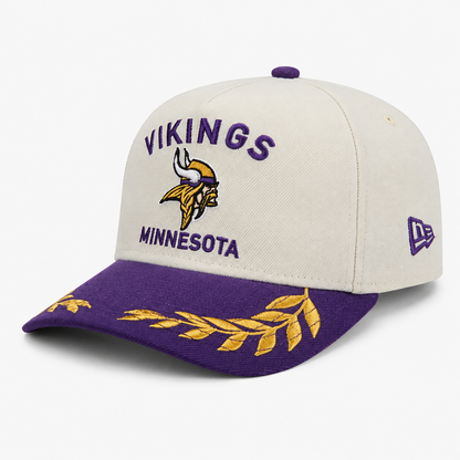 Minnesota Vikings - Era Cream/Purple 9FORTY A-Frame M-Crown Adjustable Hat