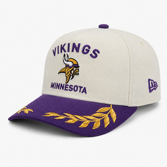 Minnesota Vikings - Era Cream/Purple 9FORTY A-Frame M-Crown Adjustable Hat