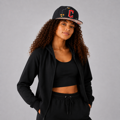 Cleveland Guardians - Era Navy 59FIFTY Felt Fitted Hat
