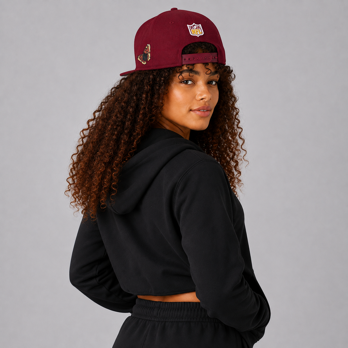 Era x Felt Burgundy Washington Commanders 59FIFTY Fitted Hat