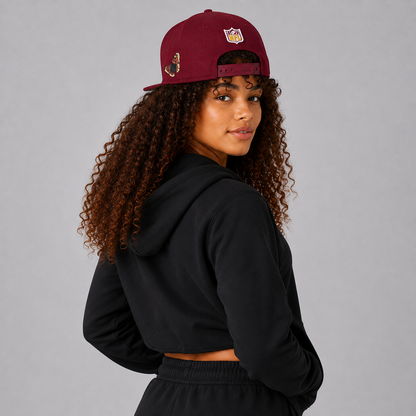 Era x Felt Burgundy Washington Commanders 59FIFTY Fitted Hat
