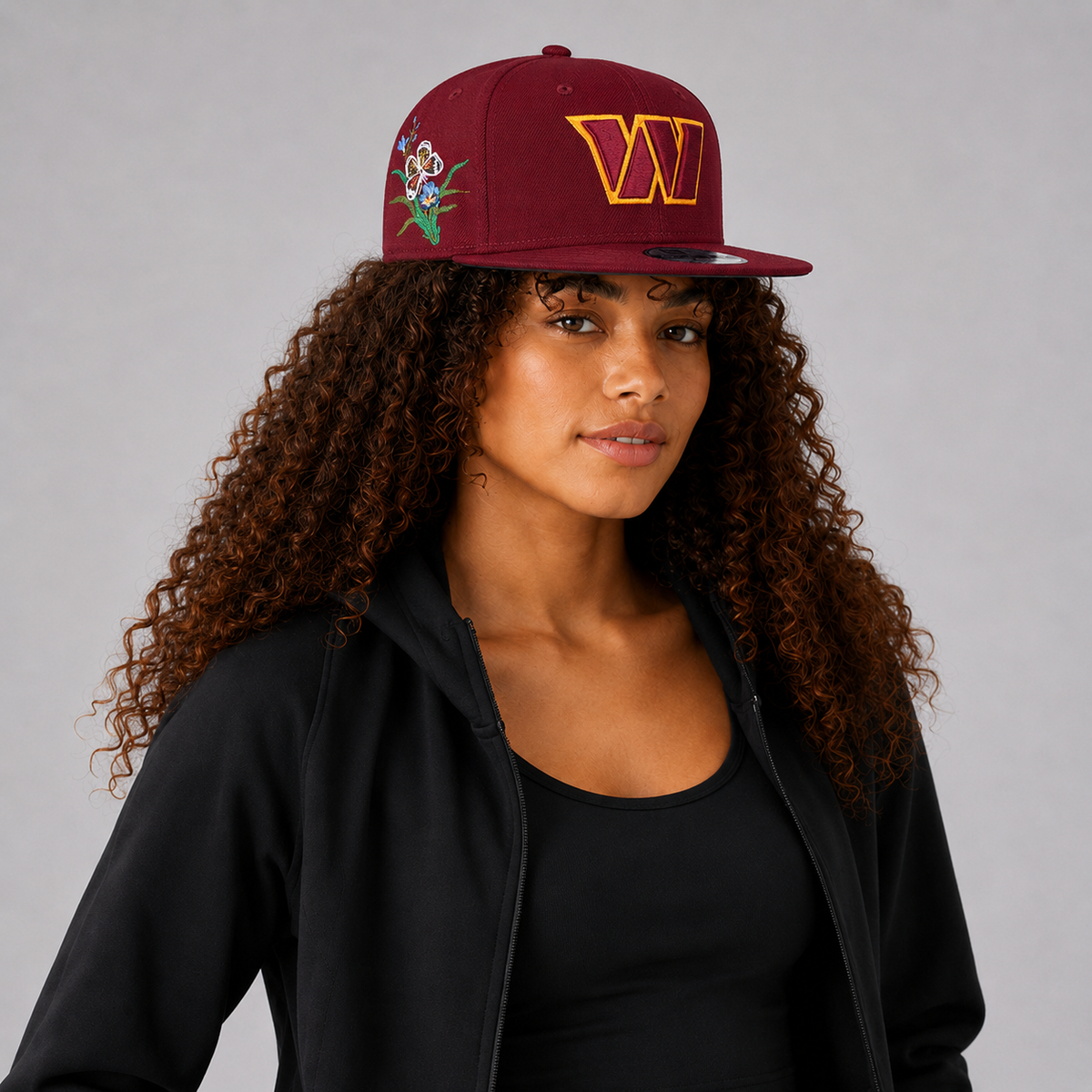 Era x Felt Burgundy Washington Commanders 59FIFTY Fitted Hat